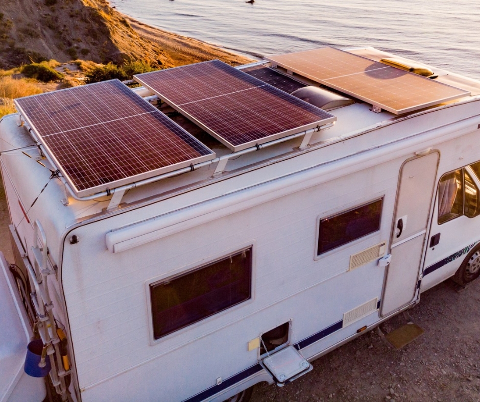 RV and marine solar installation