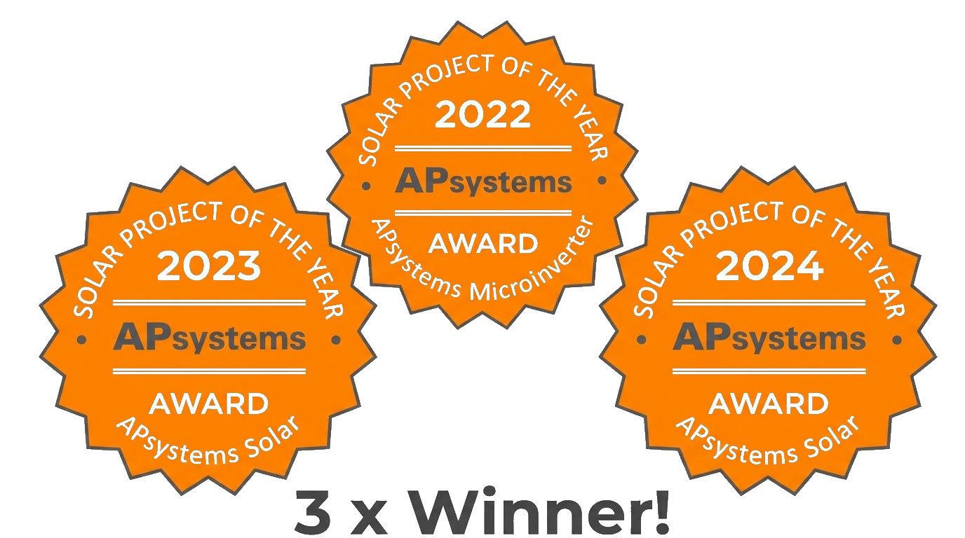 APsystems 3x Installation of the Year